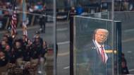 Tribuny byly poloprázdné, přesto Trump mluví o úspěchu. A viní meteorology