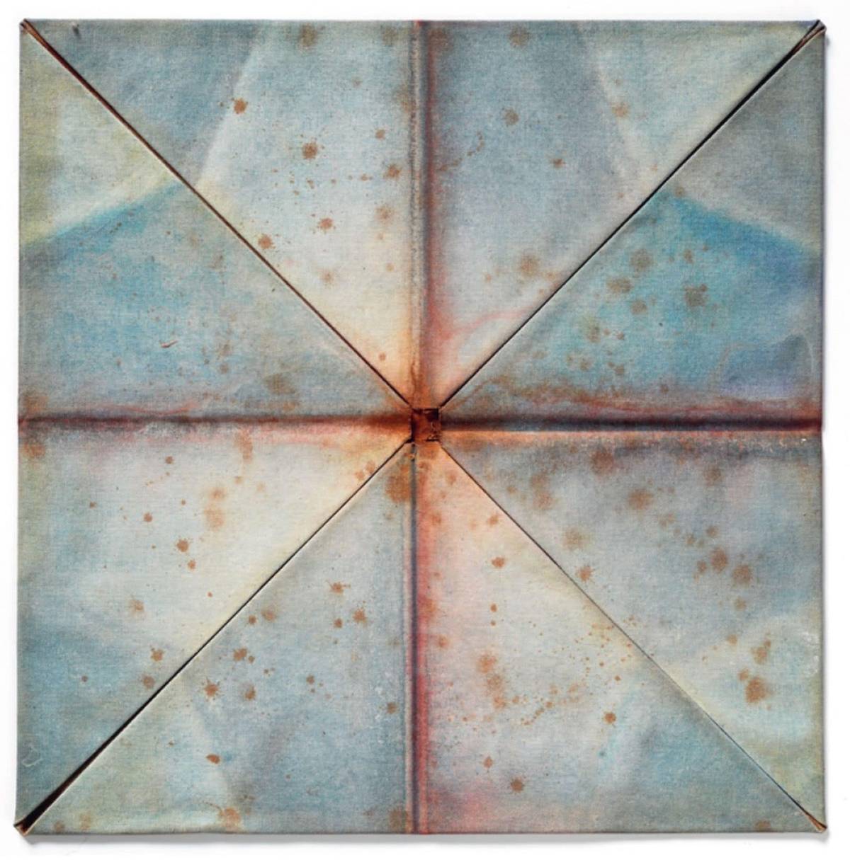 František Skála: Vyhaslá hvězda, 2022, akryl, plátno na sololitu.