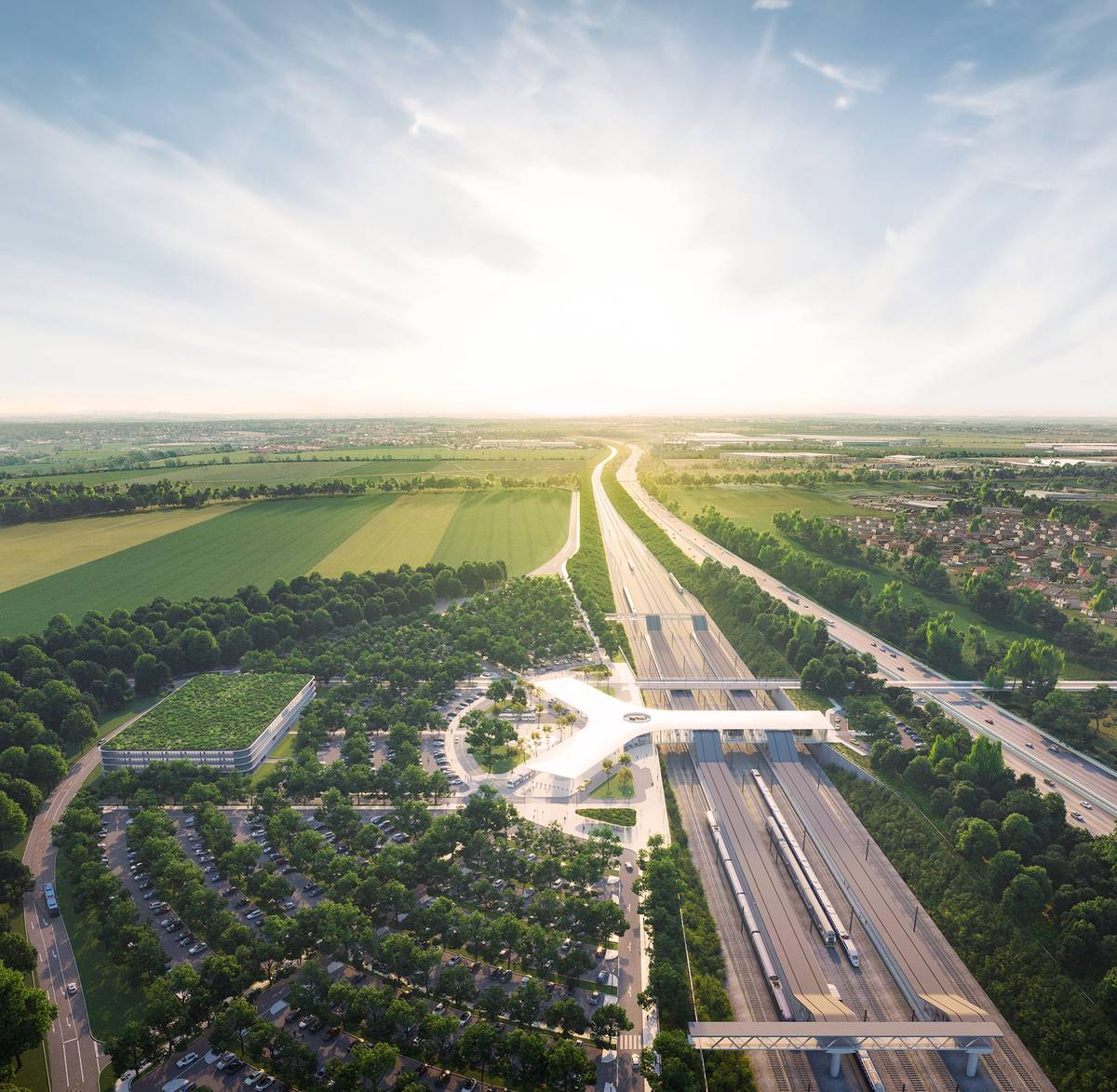 VRT - terminál Praha východ, atelier OVA