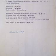 Protokol o výkonu trestu smrti na odsouzeném Werneru Ertelovi ze dne 3. února 1953.