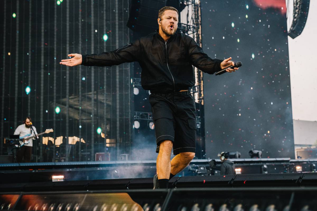 Koncert Imagine Dragons na pražském Letišti Letňany rozhodně nebyl čekáním na jeden hit.