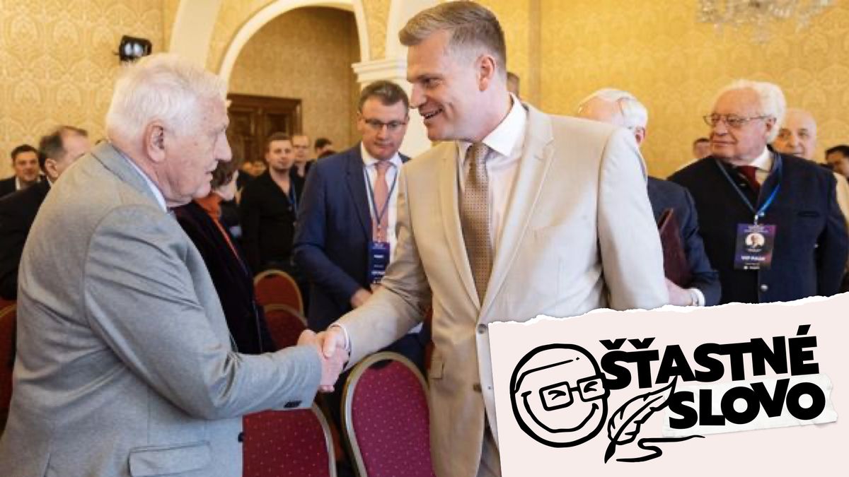 Šťastné slovo: Motoristé s Turkem míří do zdi. A Klaus zase nemá koho volit