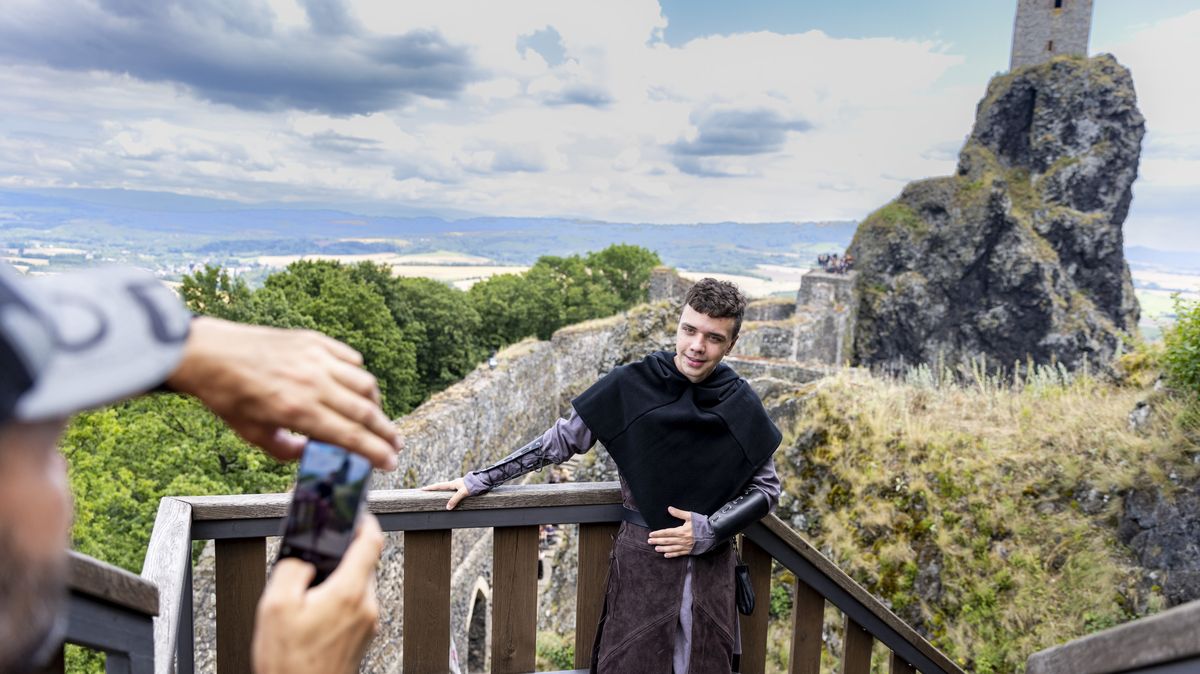 Nejukázněnější návštěvníci, pochvalují si na hradě Trosky hráče Kingdome Come