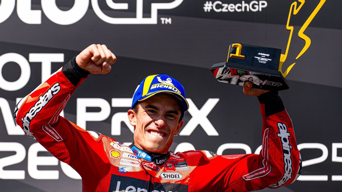 Marquez na MotoGP v Brně přepsal historii Ducati a míří za sedmým titulem