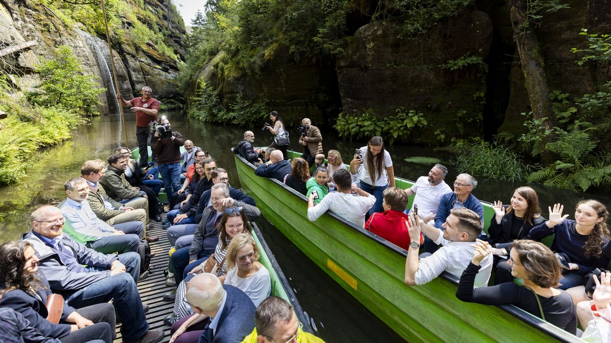 Obrazem: Po největším lesním požáru otevřeli slavnou Edmundovu soutěsku