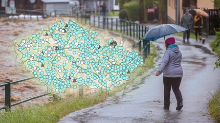 Jak jsou na tom hladiny řek? Sledujte v mapě, jaká je aktuální situace