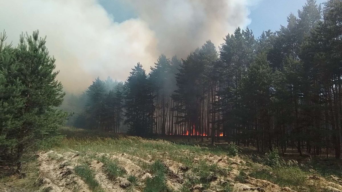 Při hašení požáru u muničního skladu na Litoměřicku vybuchla stará pyrotechnika
