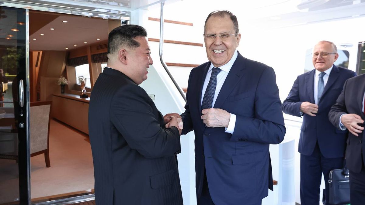 Šéf ruské diplomacie Lavrov je v KLDR, řešil válku na Ukrajině