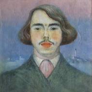 Vlastní podobizna, 1909 - olej, plátno