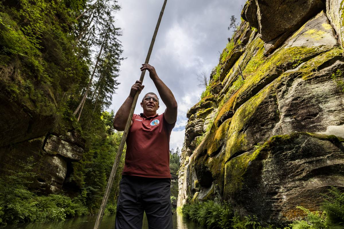 V Hřensku v Národním parku České Švýcarsko opět otevřeli populární Edmundovu soutěsku.