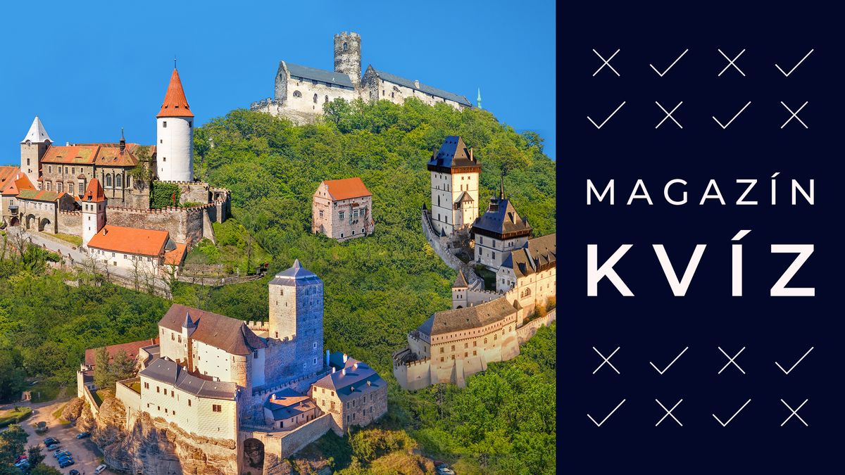 Dokážete poznat slavné české hrady podle jejich siluet? Zkuste si kvíz!