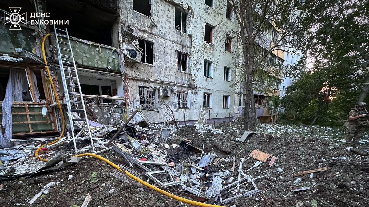 Rusko znovu vyslalo na Ukrajinu drony a rakety, při útoku zemřeli dva lidé