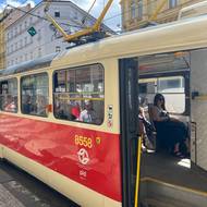 Zastavily se tramvaje.