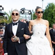 Rapper Yzomandias s partnerkou Kateřinou Záliš.