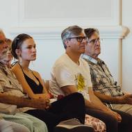 Dobrovský & Šídlo natáčeli poslední epizodu s Danou Huňátovou v Černínském paláci.