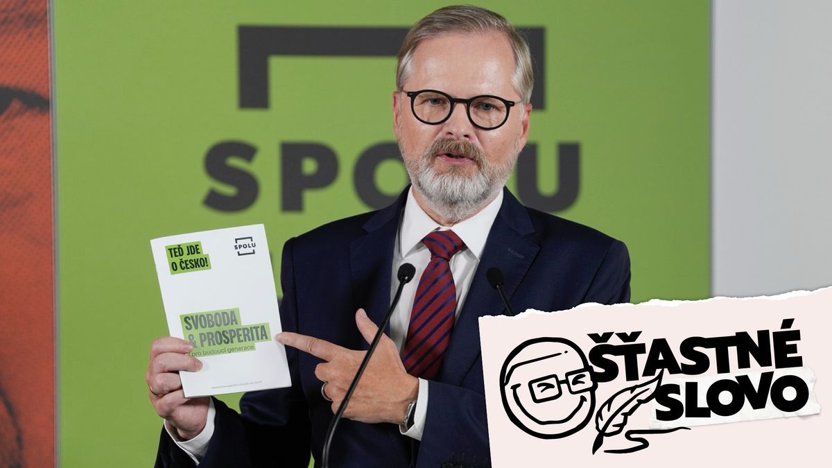 Šťastné slovo: „Propána, Blažek už zase něco píše.“ Jeden den ve štábu Spolu