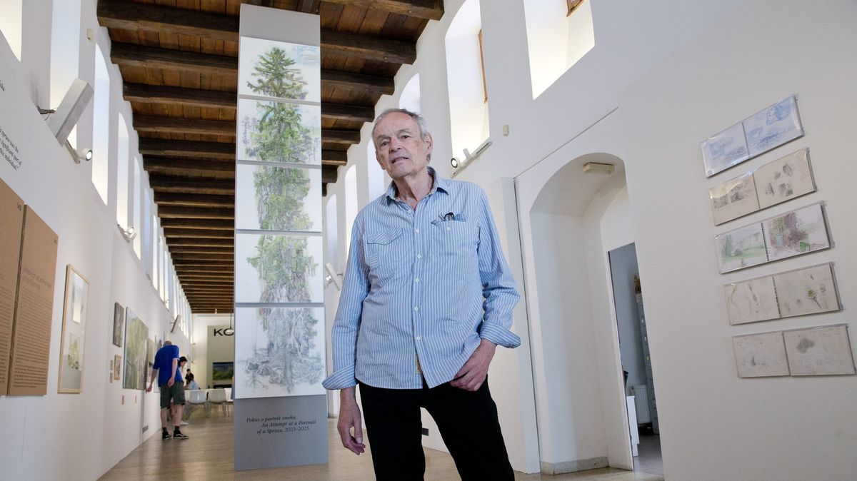 Vnímá svět mimořádně citlivě. Výstava představuje solitérního umělce