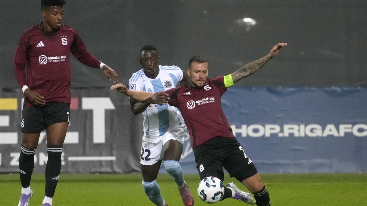 Sparta v Lotyšsku padla. Cíl ale splnila a postupuje do Konferenční ligy