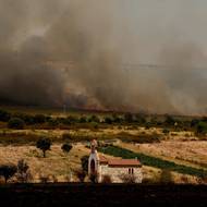 Veiga das Meas, poblíž Verinu v Galicii ve Španělsku, 16. srpna.