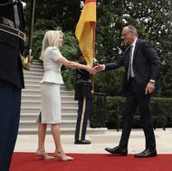 Německý kancléř Friedrich Merz. 