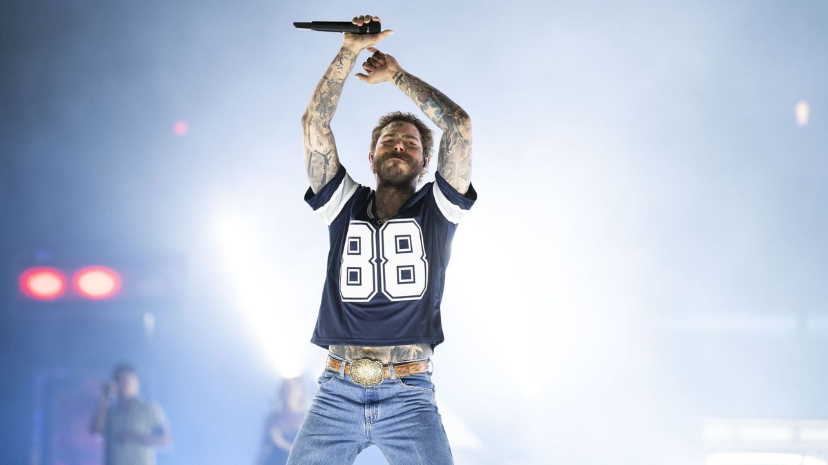 Praha nasadila kovbojské klobouky. Přijel Post Malone