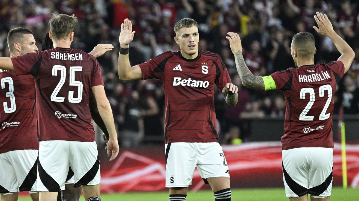 Sparta se po úvodním šoku rozstřílela a do Arménie si poveze slibný náskok