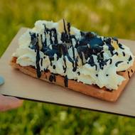 Gofry se podávají nasladko i naslano.