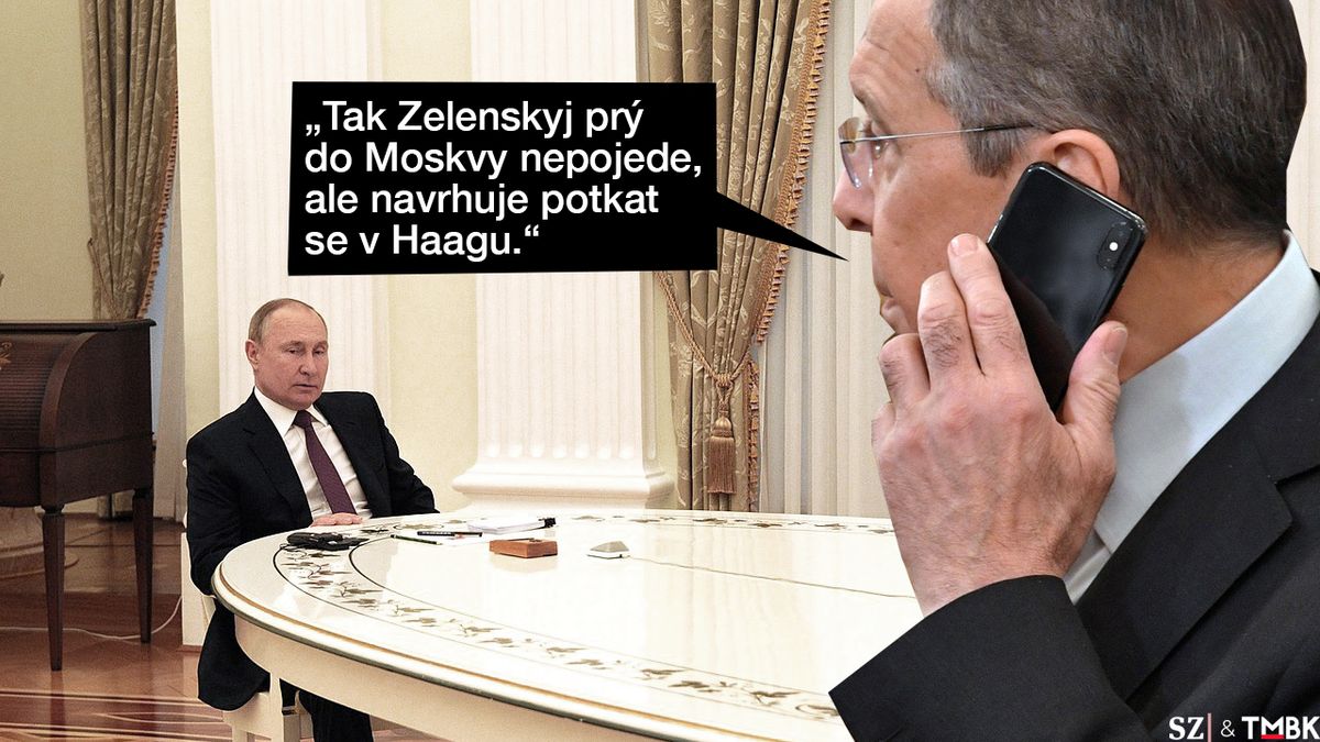 TMBK: Zelenskyj navrhl Putinovi nové místo schůzky