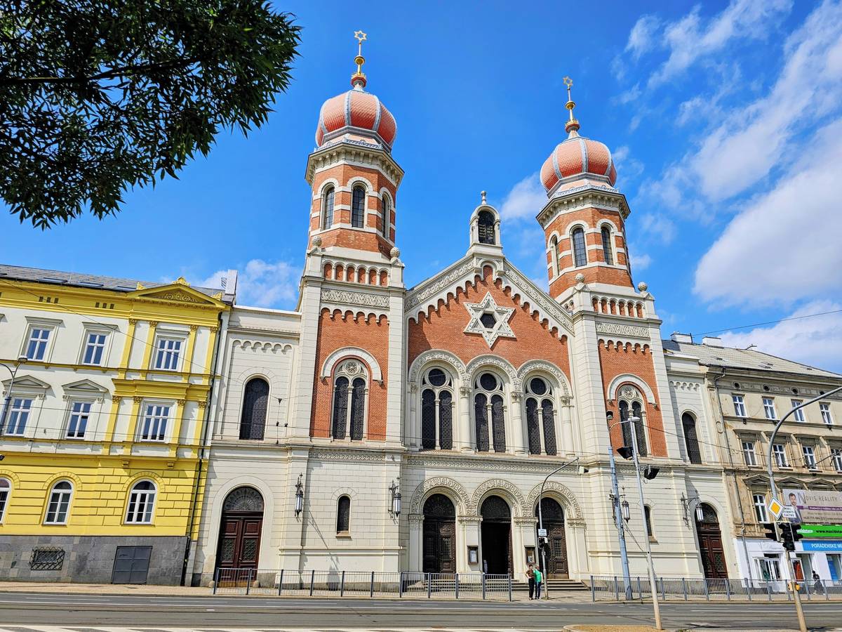Velká synagoga Plzeň.