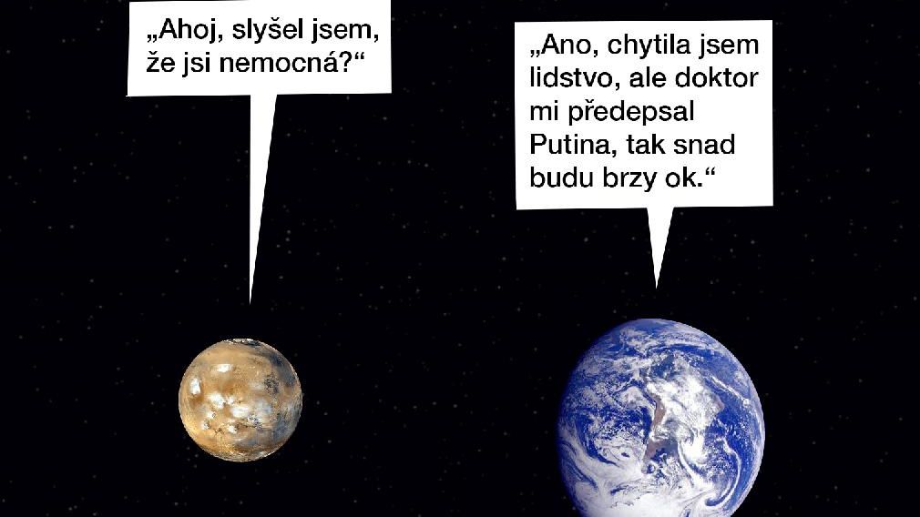 TMBK: Planetu Zemi vyléčí Putin