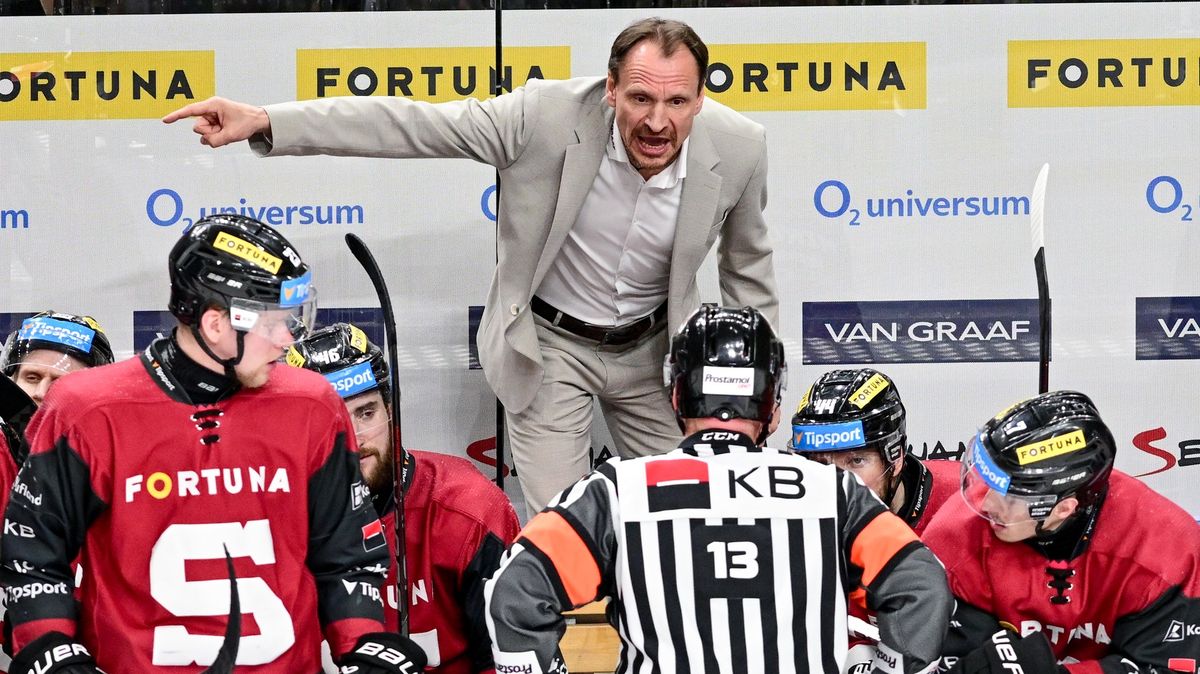 Hokejová Sparta čeká na titul, trenér Gross jde do akce potřetí