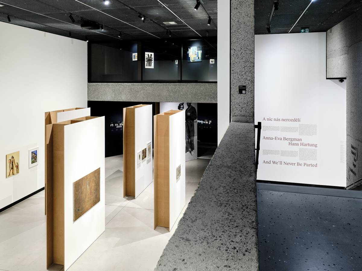 Anna-Eva Bergman & Hans Hartung, výstava, Kunsthalle, 2025.