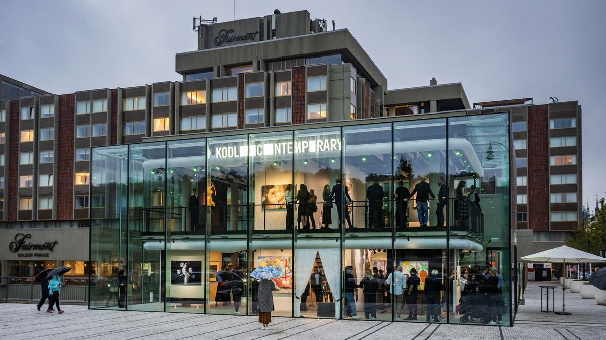 Praha má novou galerii v prosklené novostavbě