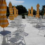 Prezident Donald Trump při večeři pro washingtonské insidery představil novou podobu Růžové zahrady, kterou nazval „Rose Garden Club“. 