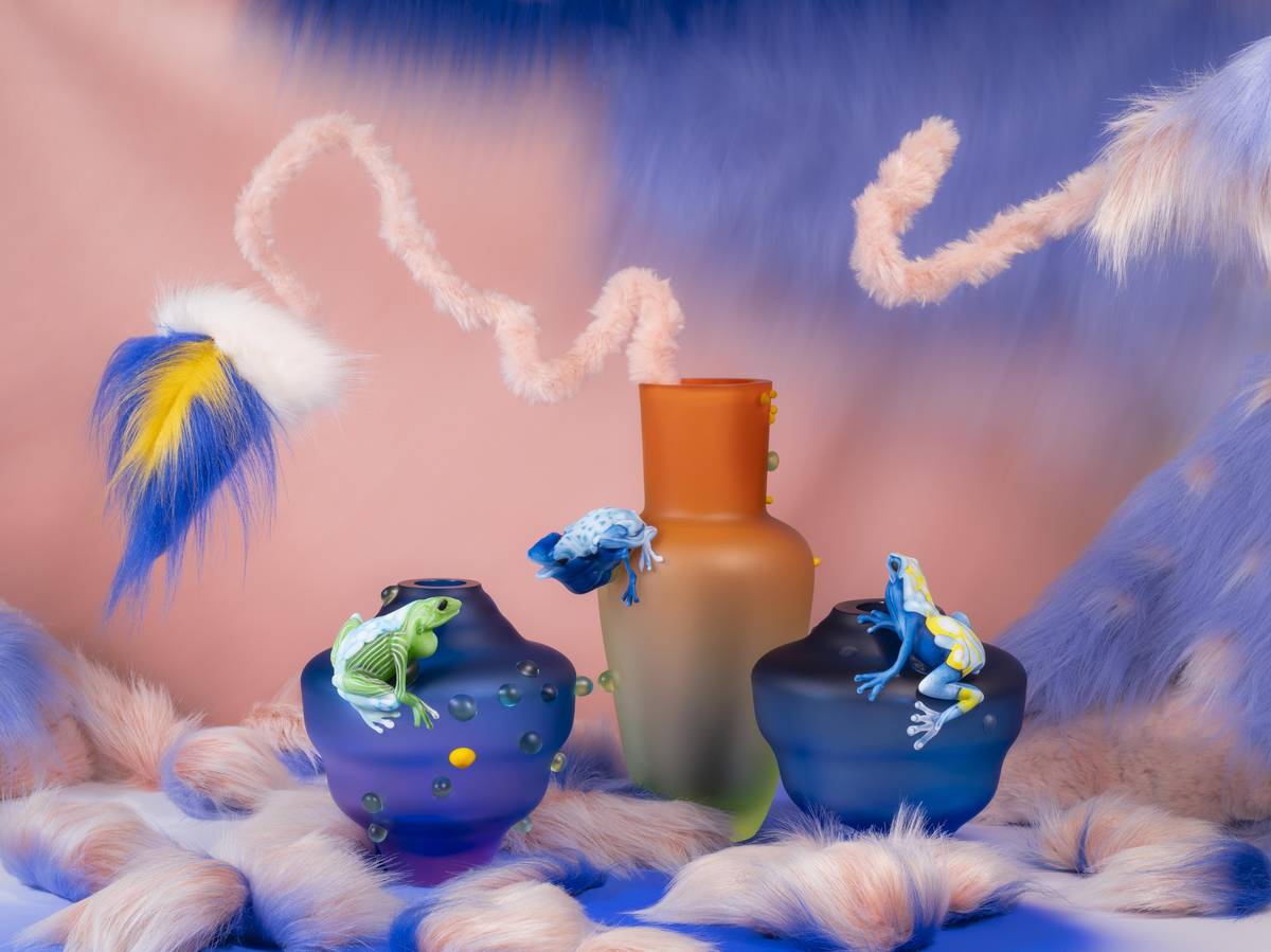 František Jungvirt – Plush Animals Vases.