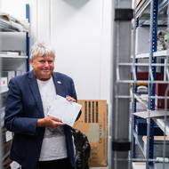 Ukryta je v archivu mezi dalšími cennostmi. 