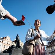 Průvodkyně Miloslava Nekolová.