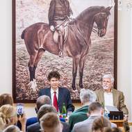 Na začátku pronesl řeč i prezident Petr Pavel. 