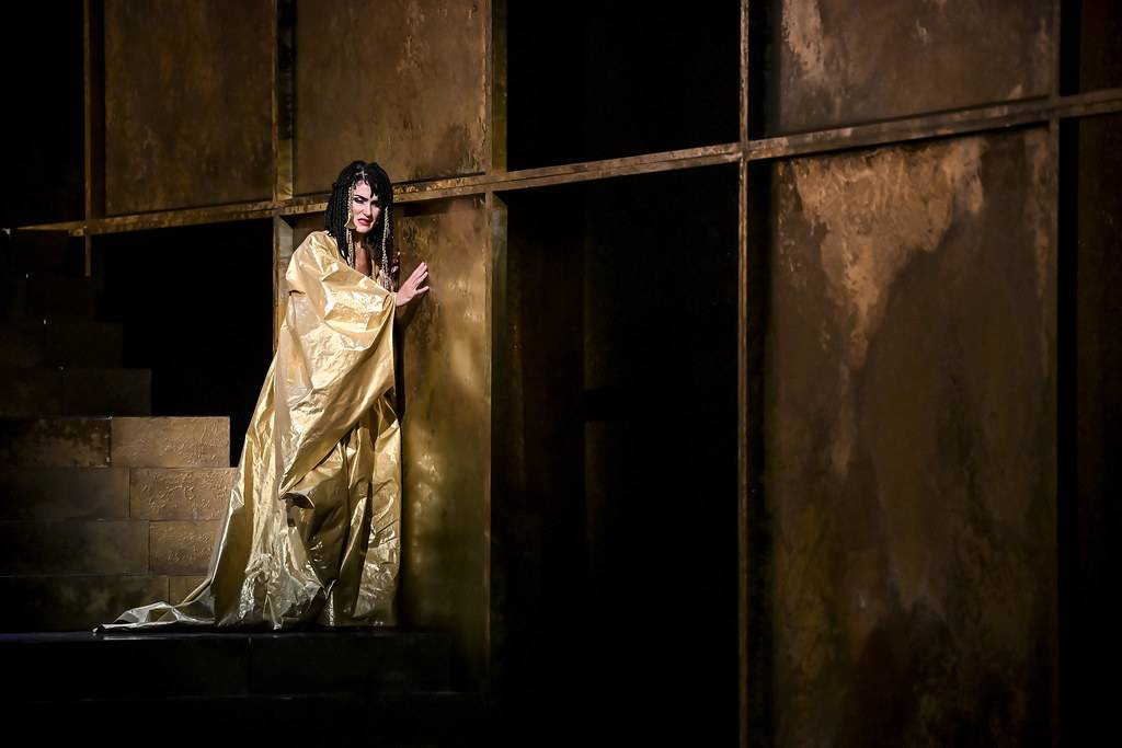 Václava Krejčí Housková jako Amneris.