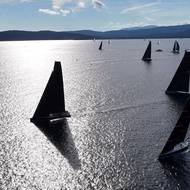 Komárkova jachta v závodě v Saint-Tropez