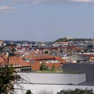 Pohled z parku Sacré Coeur.