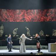 Alžběta Poláčková jako Grania, Peter Berger coby Dermat, Seth Carico v roli Finna, Svatopluk Sem jako Ossian, Jiří Brückler coby Midak a baletní soubor Národního divadla.