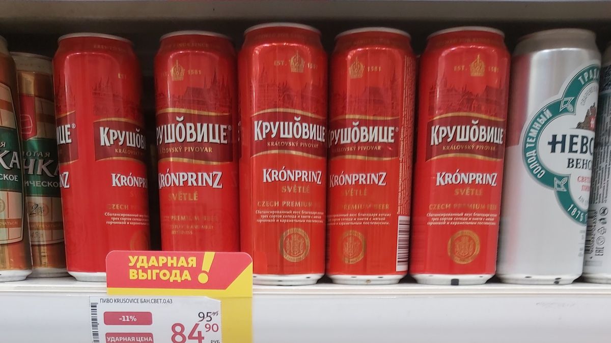 Moskevský deník: České pivo v Rusku jenom pro labužníky