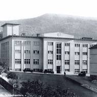 Schichtové nechali pro své zaměstnance postavit moderní krytý bazén.