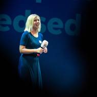 Z Lucie Stuchlíkové rychle spadla úvodní nervozita a nakonec se na pódiu dobře bavila.