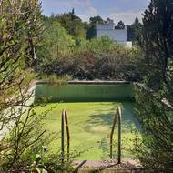 Wittalovi měli k dispozici i malý bazén.