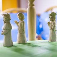 Figurky zůstanou v betlému bezbarvé.