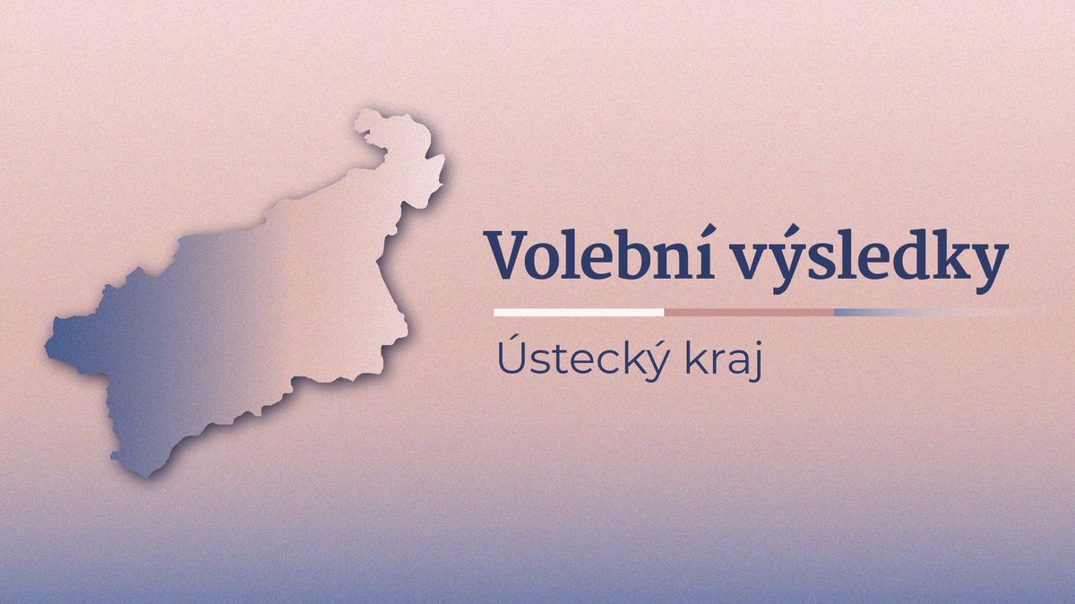 Na Ústecku drtivě zvítězilo ANO. Starostové velmi těsně porazili SPD