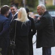 Za šéfy státních a veřejných institucí se účastnil generální ředitel VZP Zdeněk Kabátek (vpravo).