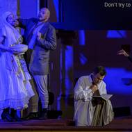 Bree Nichols, Jiří Hájek jako Josef K. a Martin Javorský.